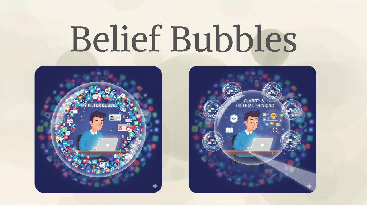 Navigating Belief Bubbles in the Age of Information