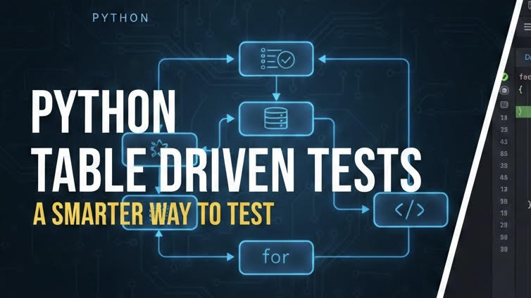 Table Driven Tests in Python